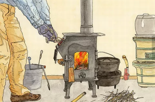 JASTYオリジナル薪ストーブ